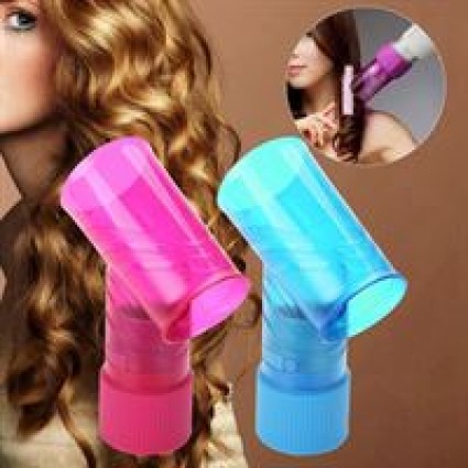 Magic Wind Curler Diffuser - nozzle for hair, pink